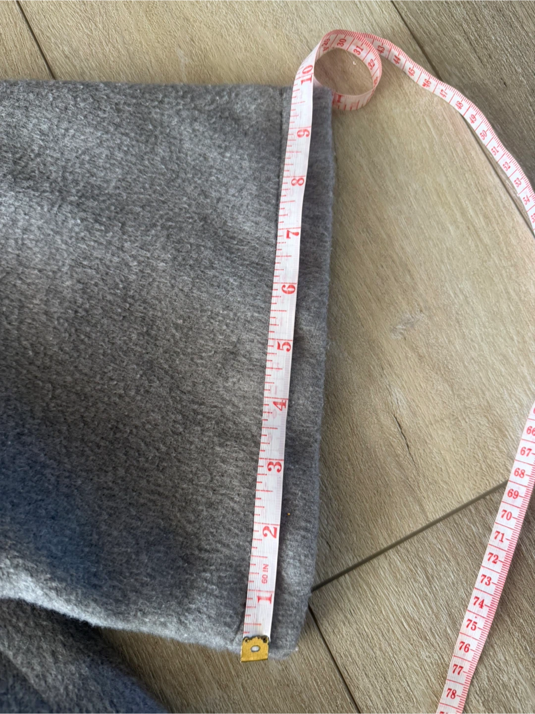Grey wool-blend pea coat - photo 5