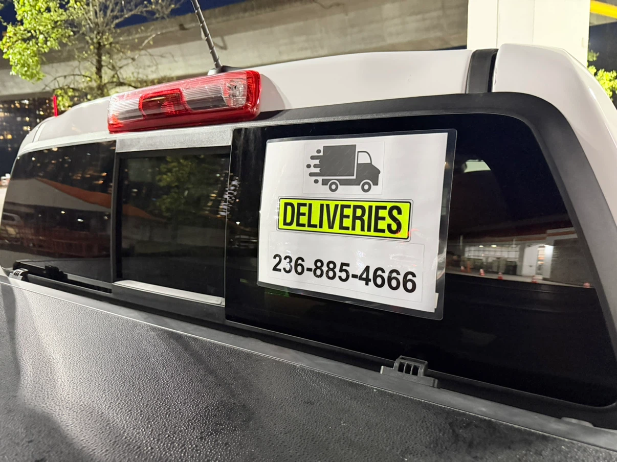Pickup truck available for local moves — Burnaby - photo 3