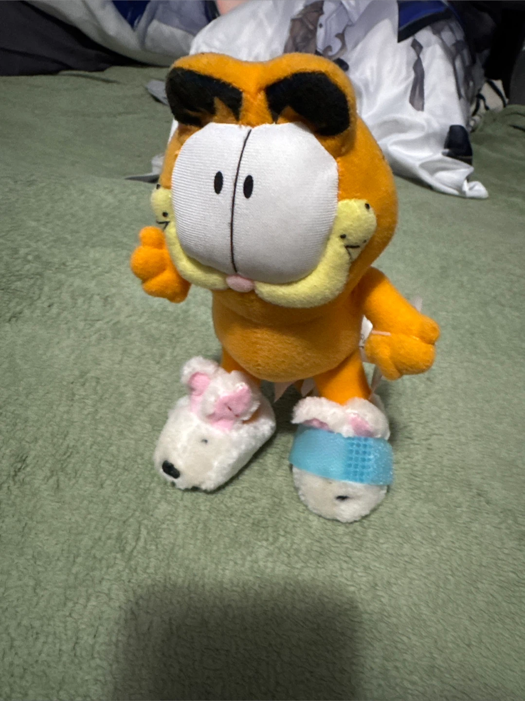 Garfield Plush Toy with Slippers