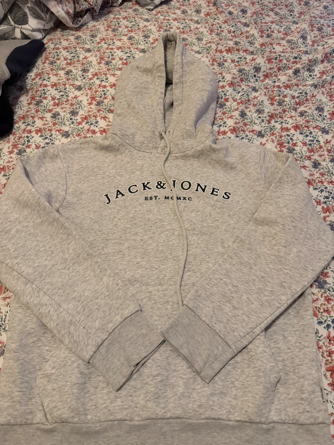 Jack & Jones Gray Hoodie