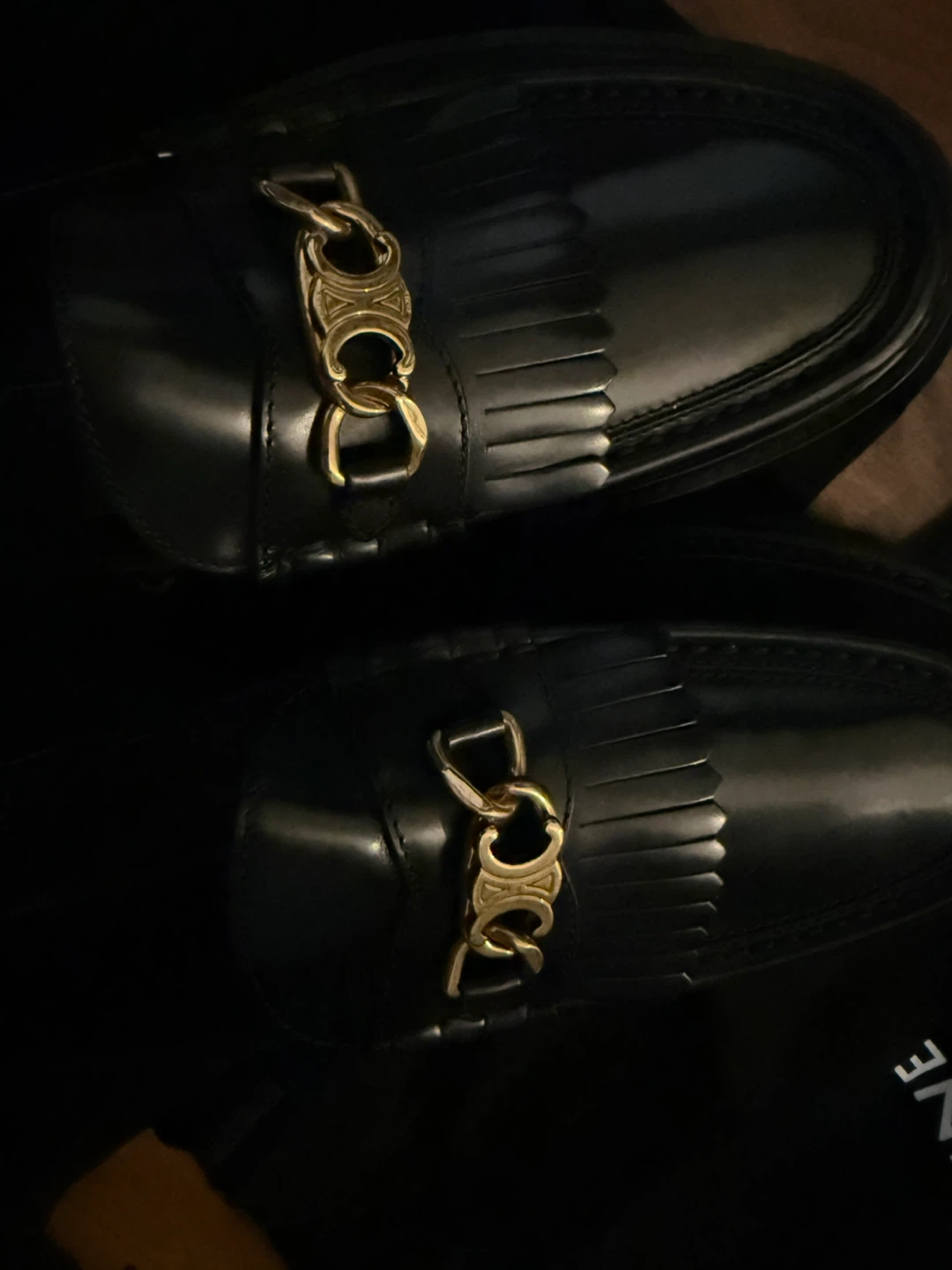 Celine Margaret Loafers in Black - Size 37 - photo 5