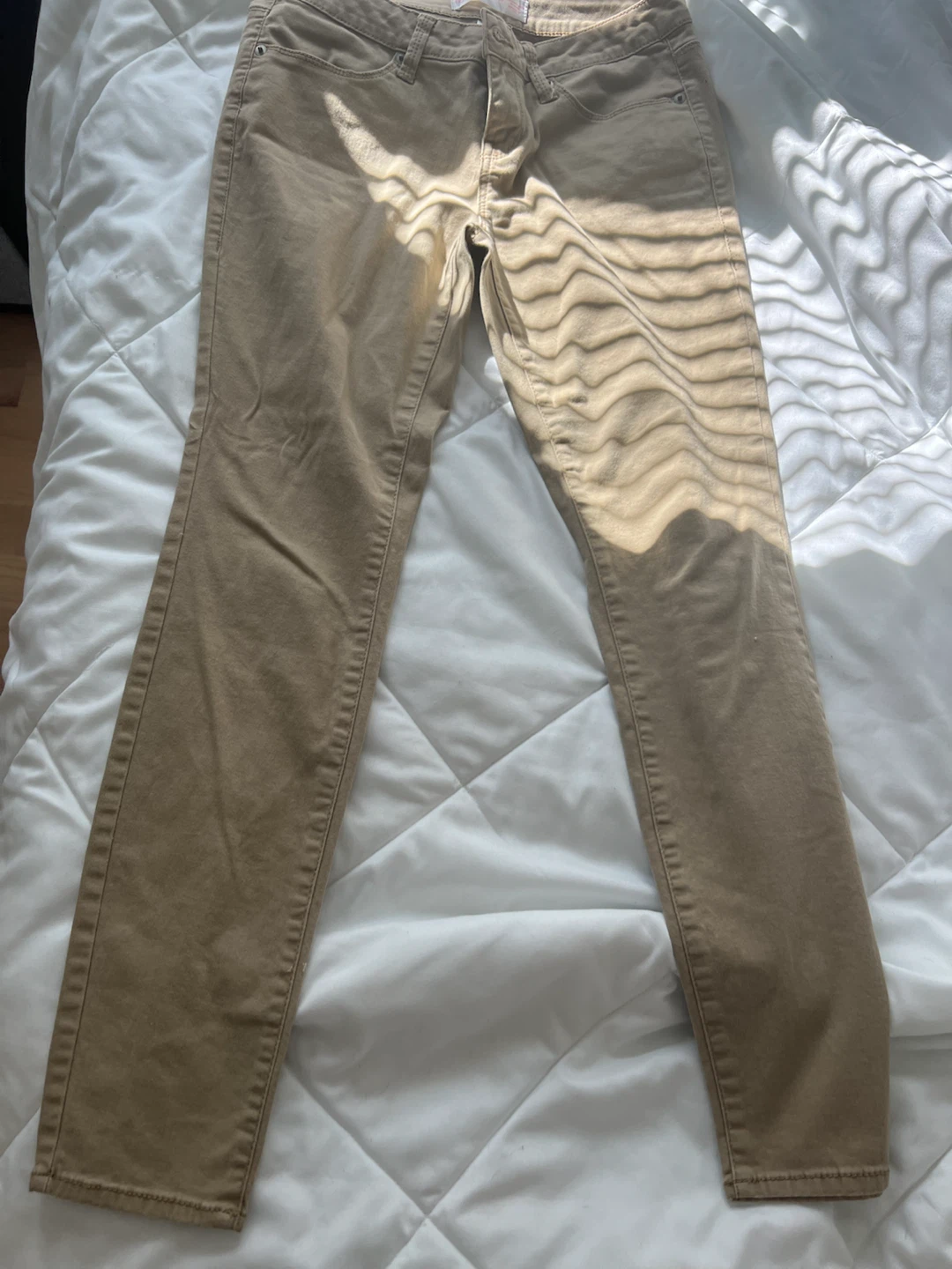 Tan Skinny Jeans