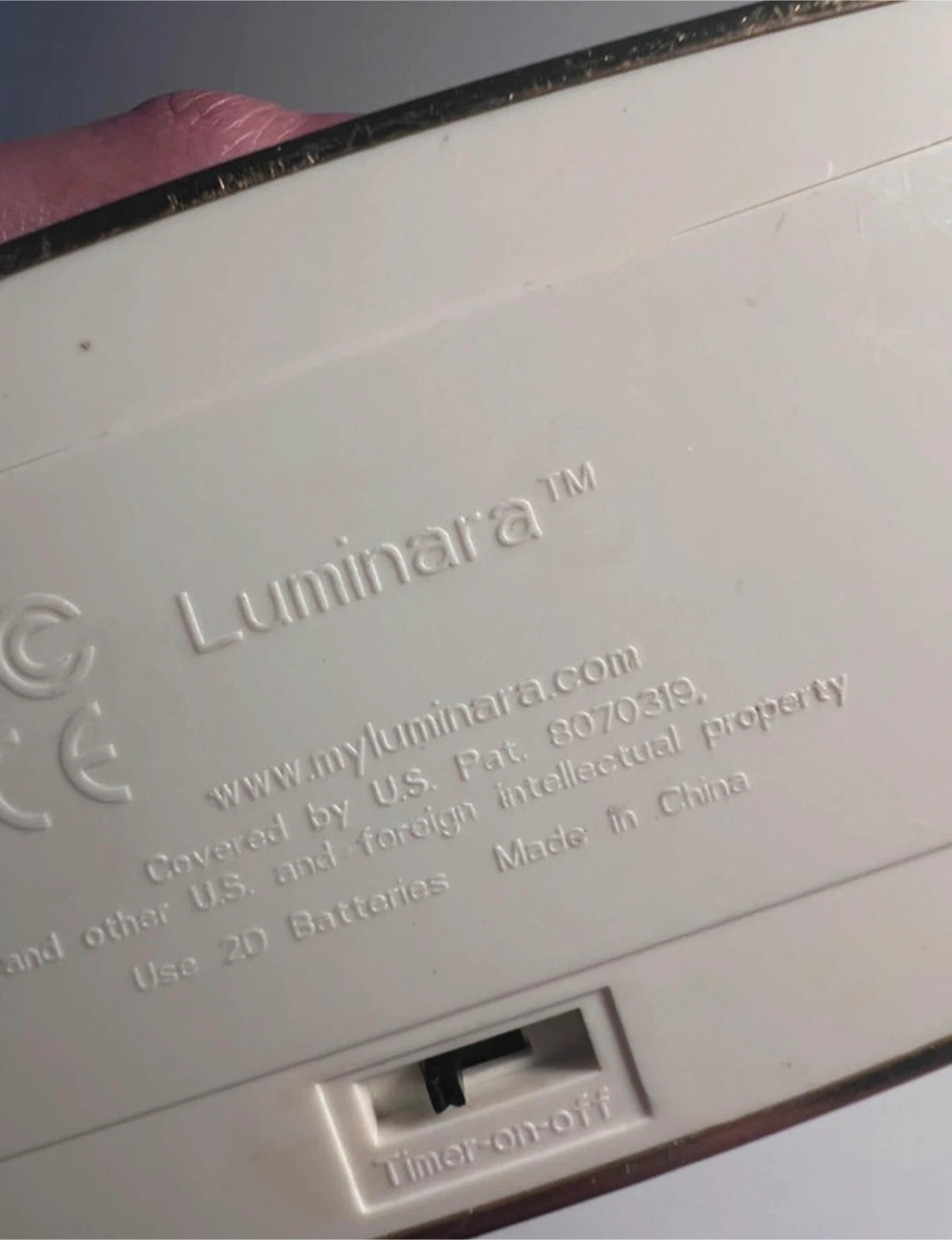Luminara LED Taper Candle with Gold Base - photo 3