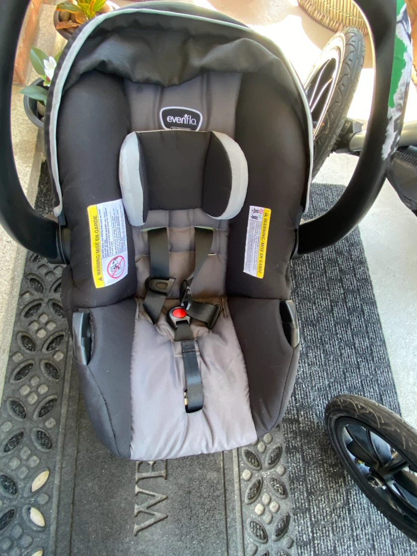 Evenflo Jogging Stroller with Infant Car Seat