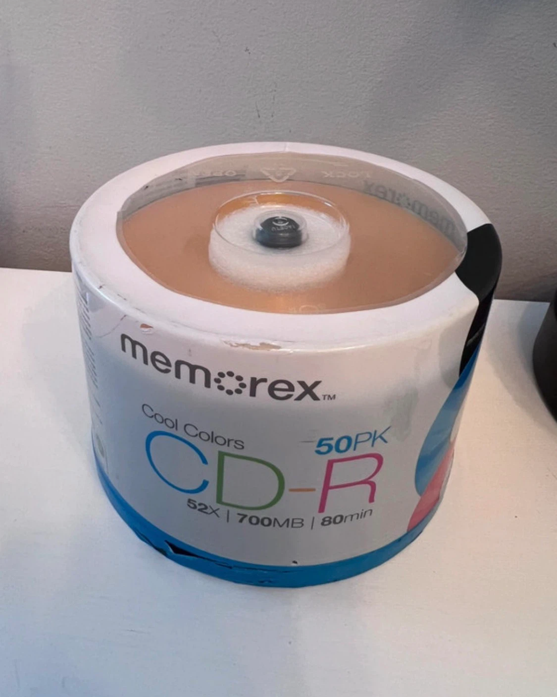 Memorex Cool Colors CD-R 50-Pack