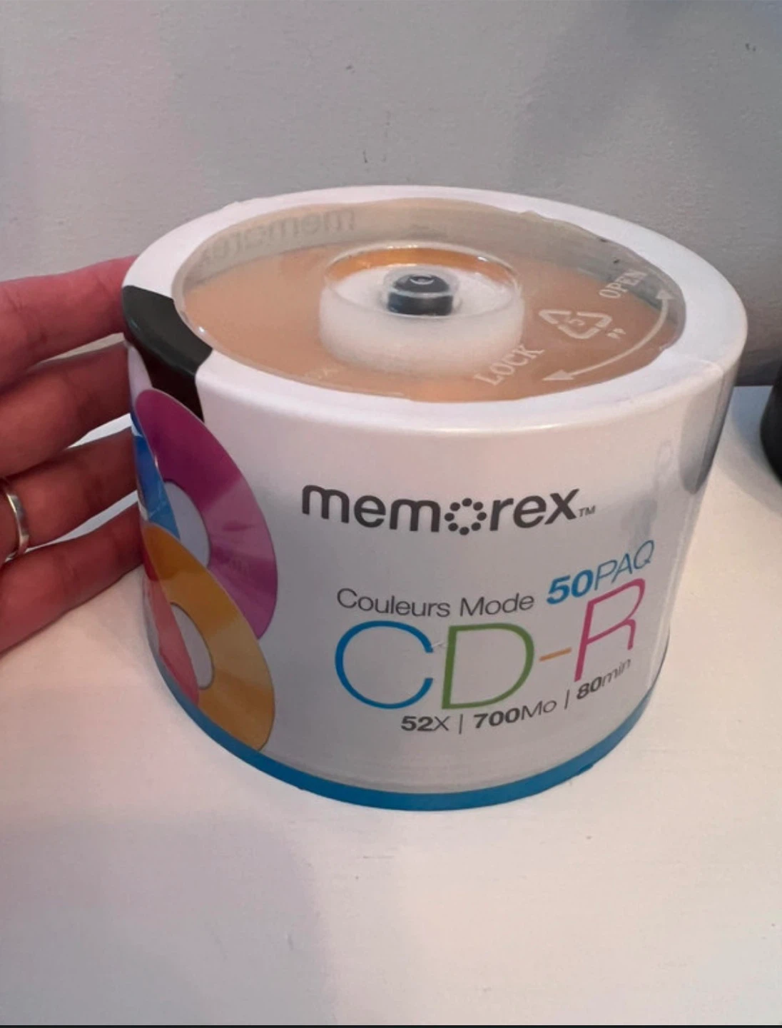 Memorex Cool Colors CD-R 50-Pack - photo 5