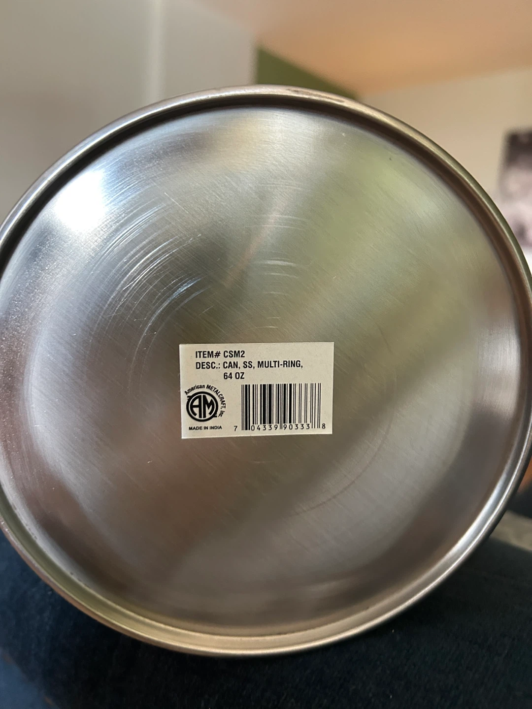 American Metalcraft Multi-Ring Stainless Steel Can - photo 2