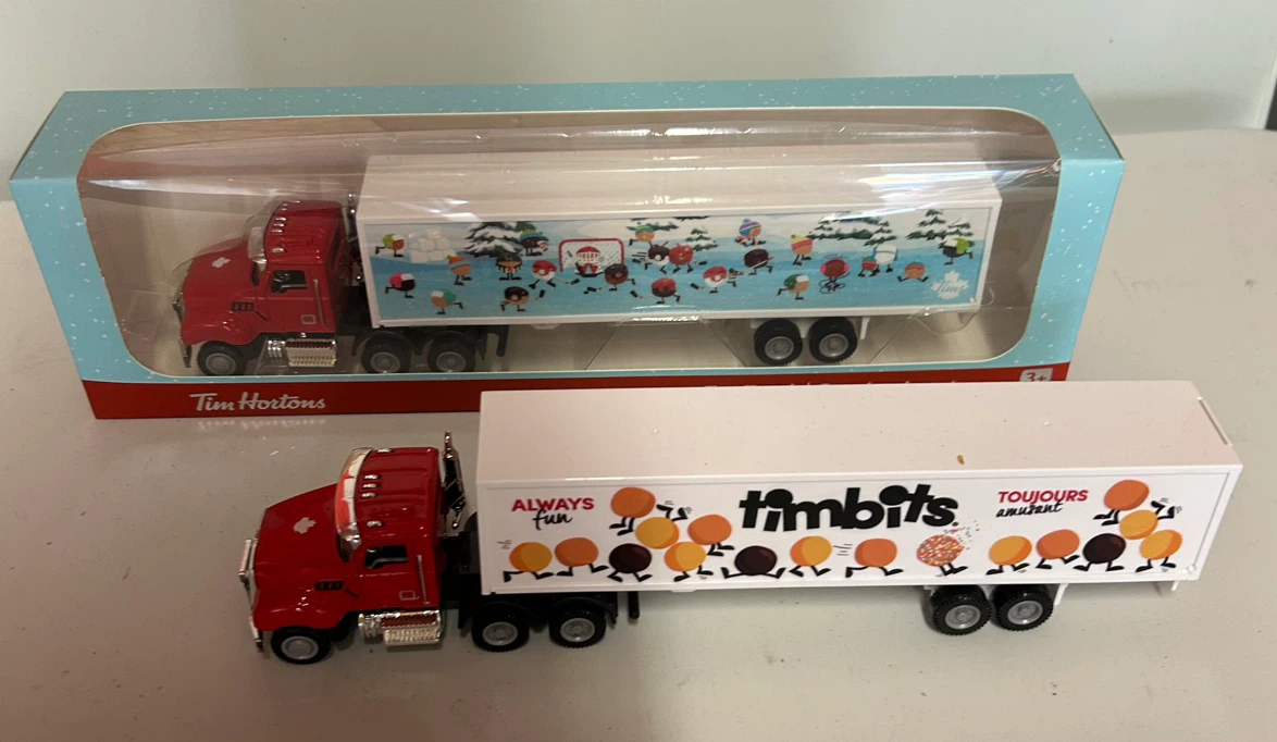 Tim Hortons Timbits Toy Trucks