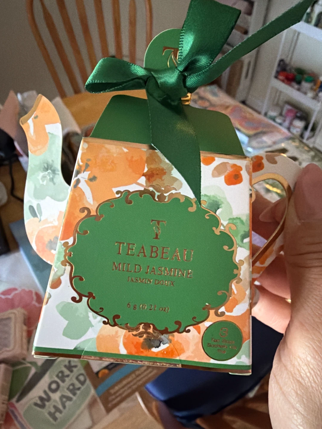 Teabeau Mild Jasmine Tea 3 tea bags