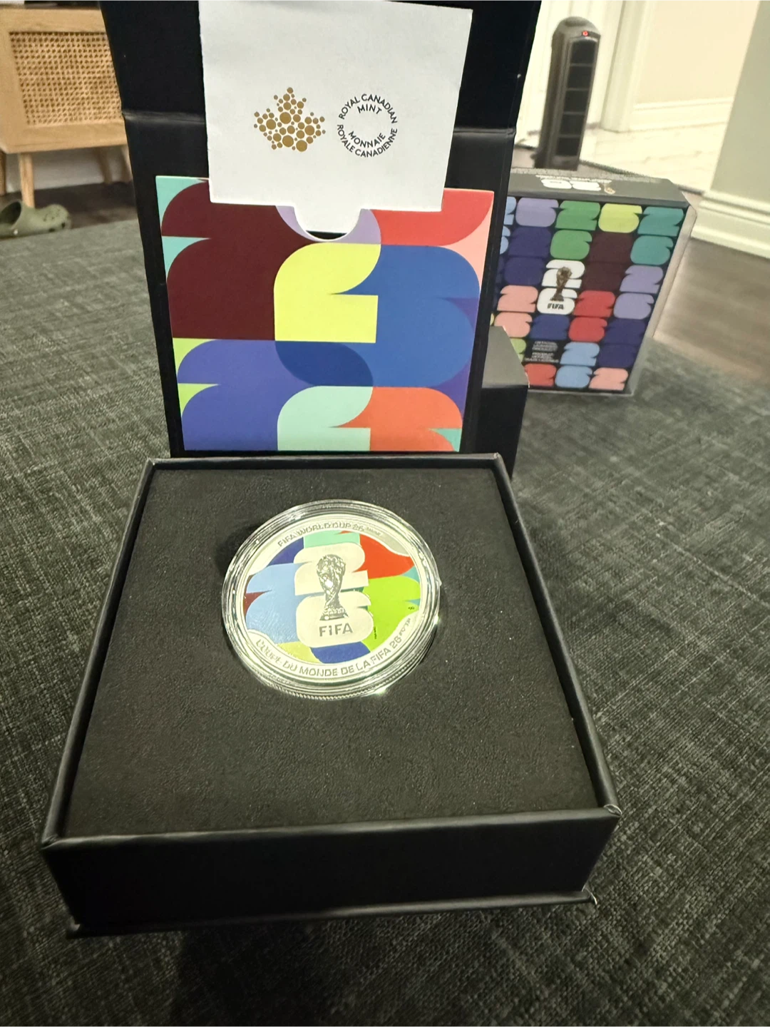 2026 FIFA World Cup $20 Silver Coin - Royal Canadian Mint - photo 4