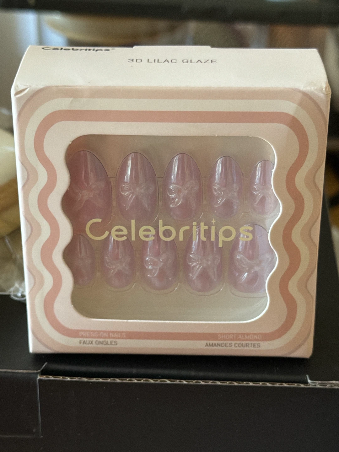 Celebritips 3D Lilac Glaze Press-on Nails