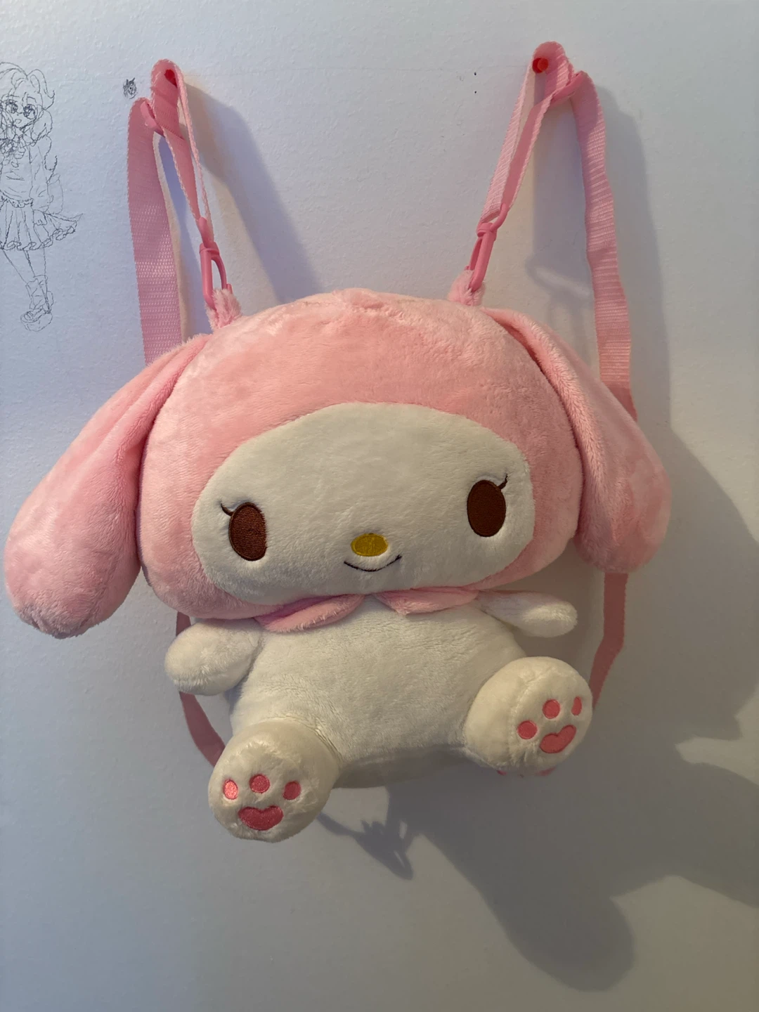 Sanrio My Melody Plush Backpack