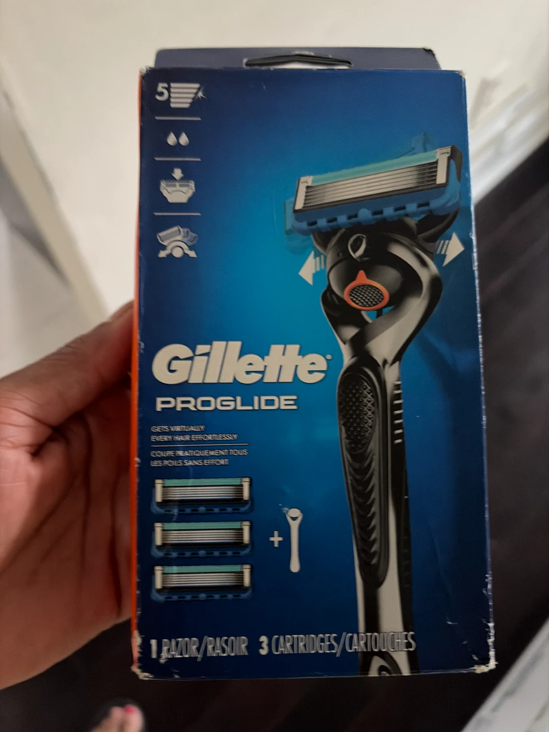 Gillette ProGlide Razor with 3 Cartridges