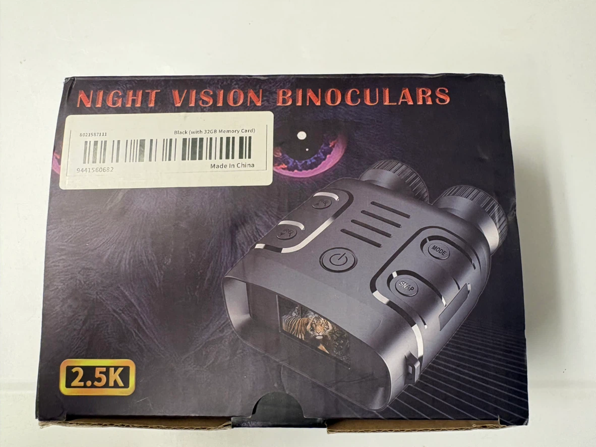 2.5K Night Vision Binoculars with 32GB Card