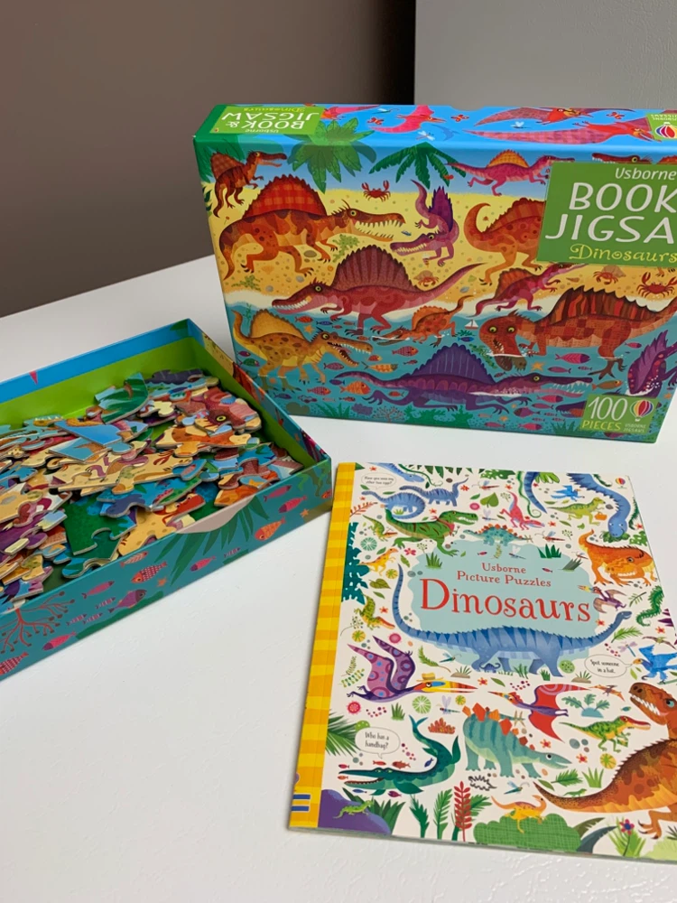 Usborne Dinosaurs Book & Jigsaw Puzzle - photo 4