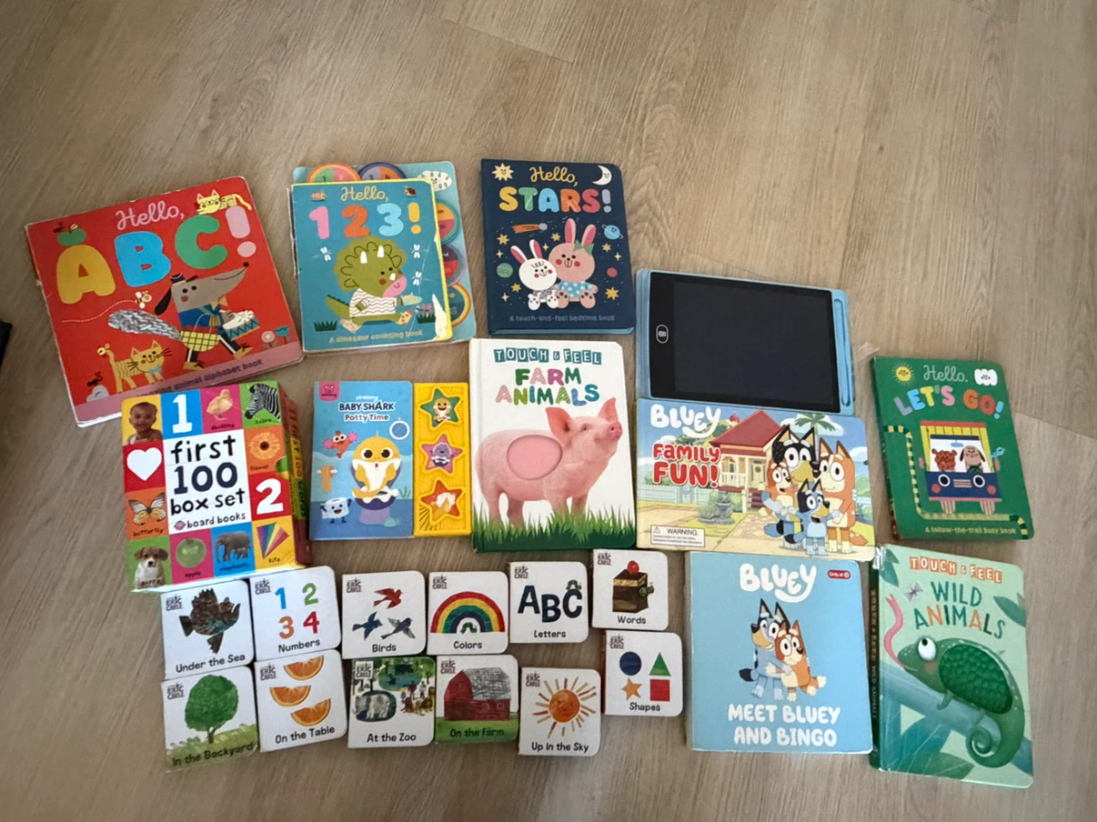 Assorted Kids Toy and Book Bundle