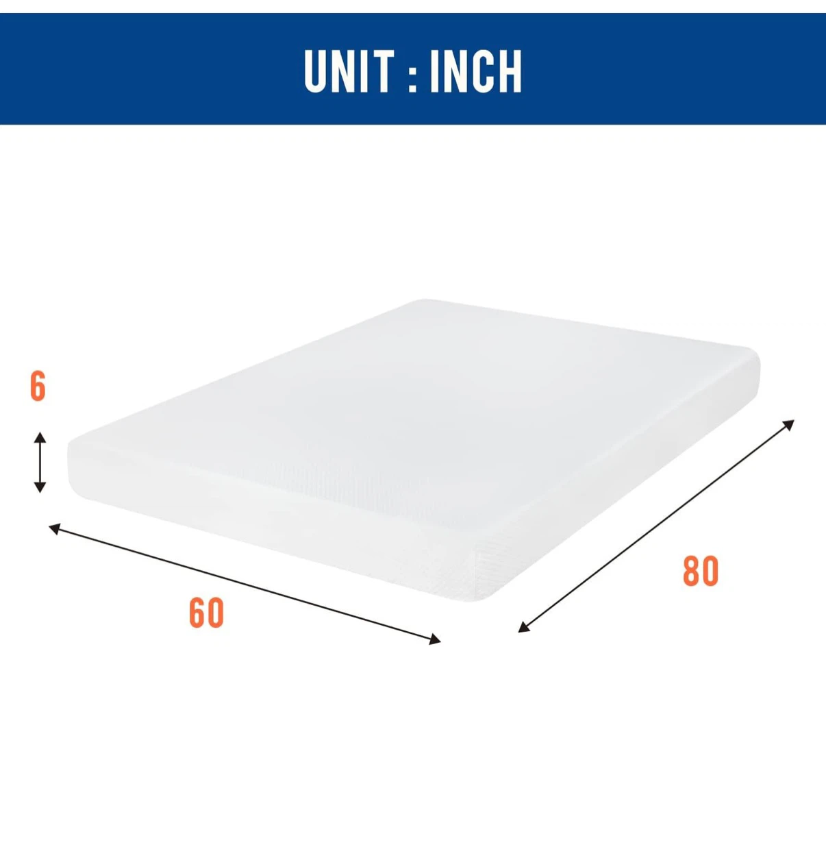 6 Inch Gel Memory Foam Mattress - photo 2
