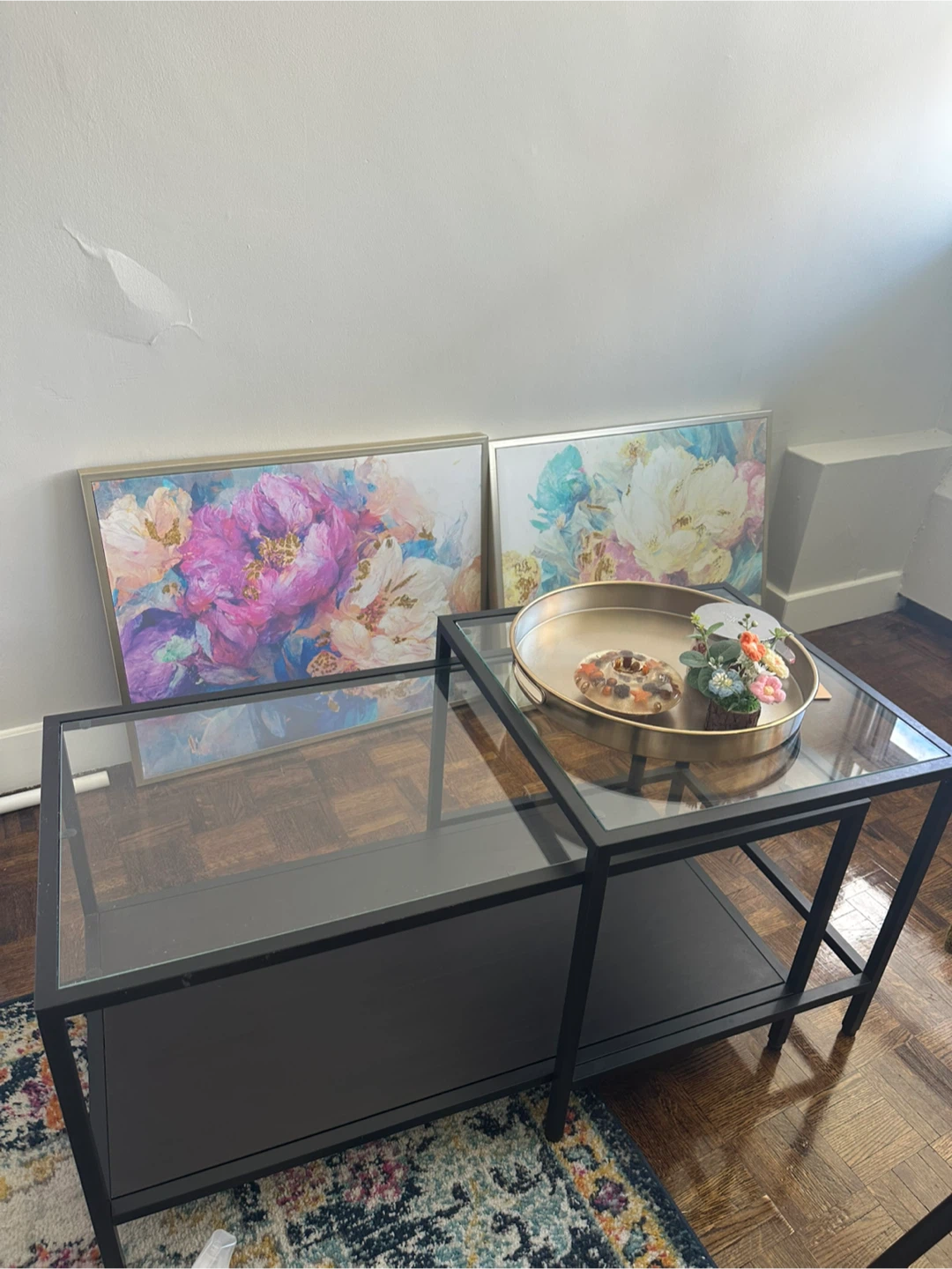 IKEA Vittsjo Nesting Coffee Table Set - photo 4