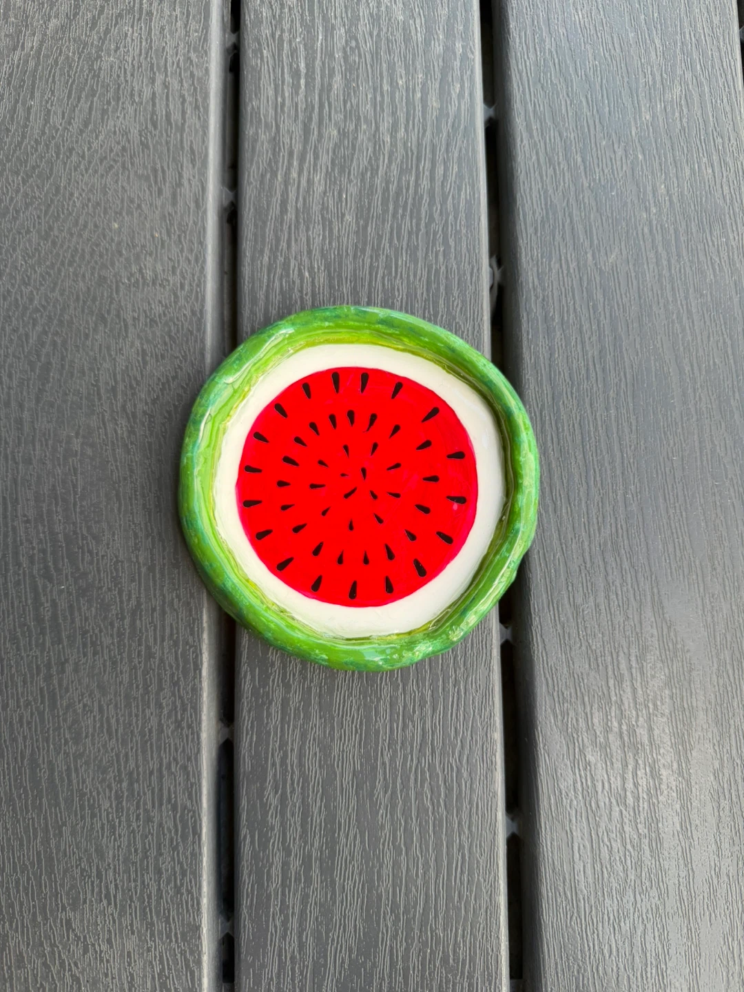 Handmade Watermelon Trinket Dish