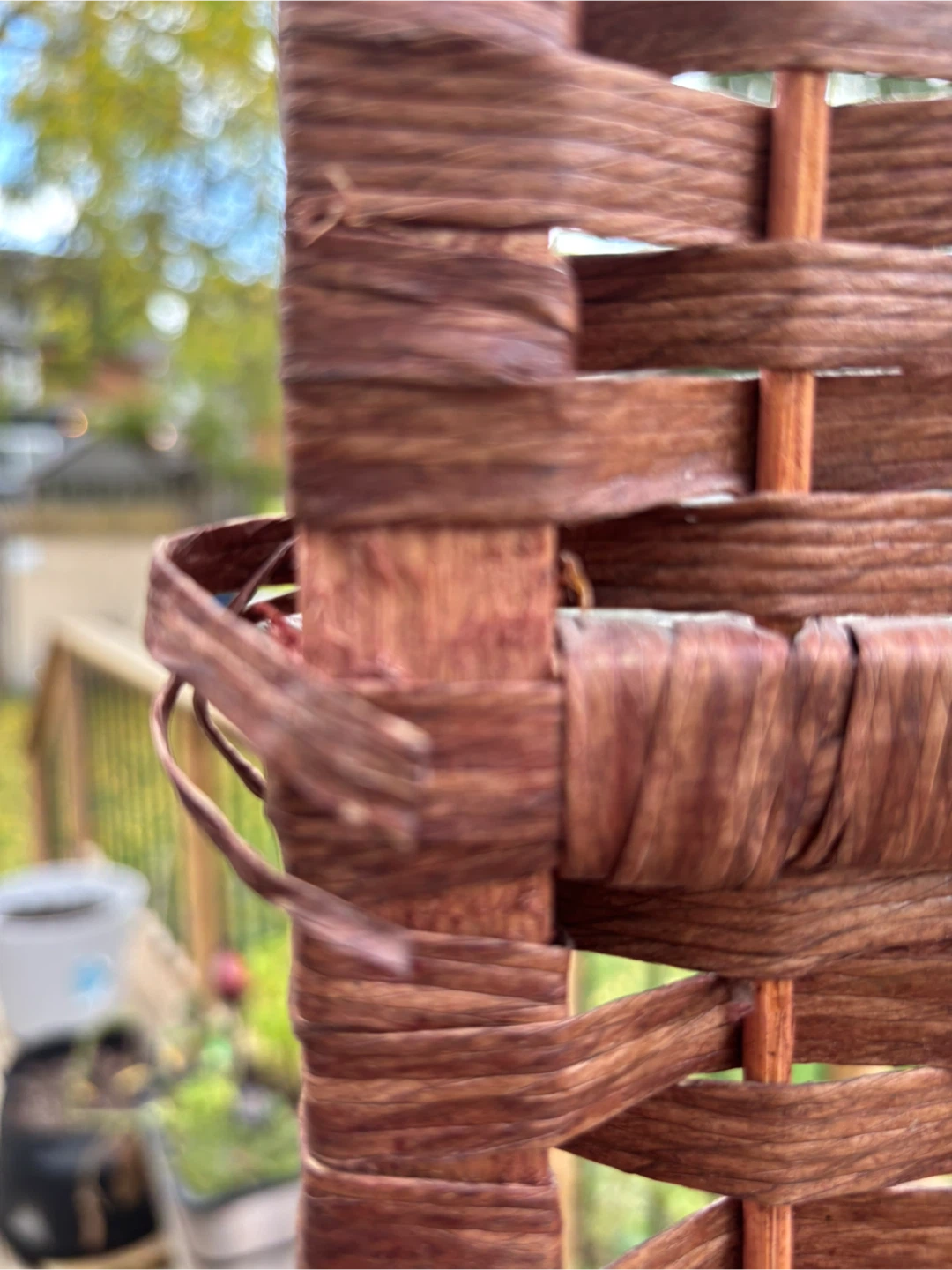 3-Panel Woven Room Divider - photo 3