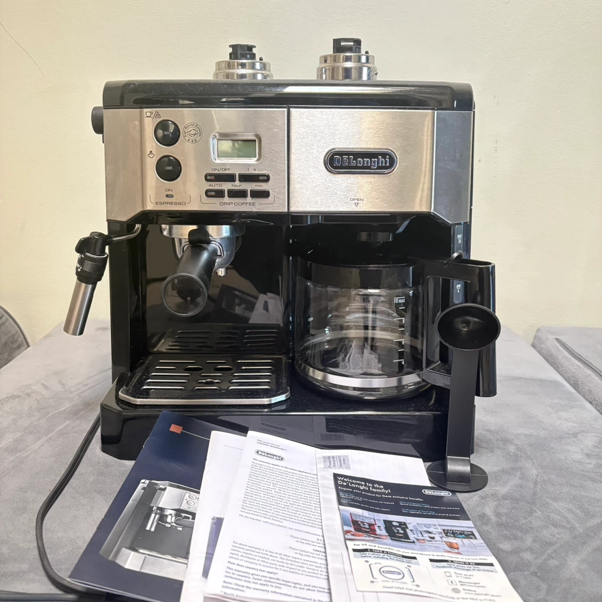 DeLonghi Combination Espresso and Drip Coffee Machine - photo 2