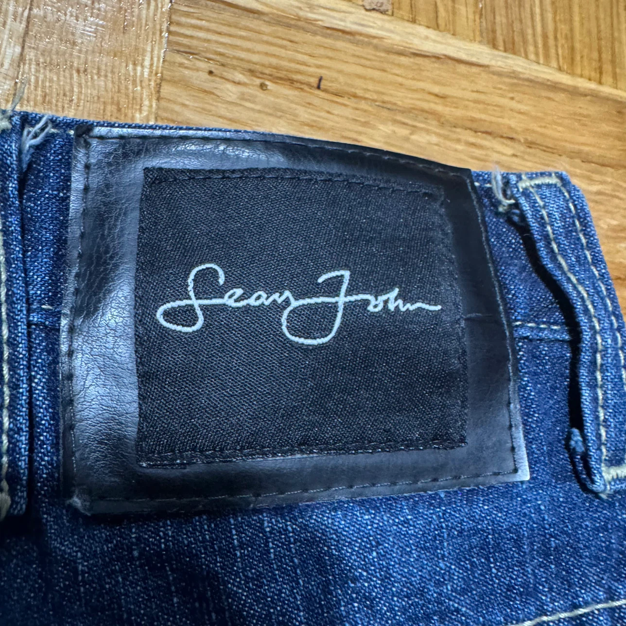 Sean John blue baggy y2k denim jeans - photo 3