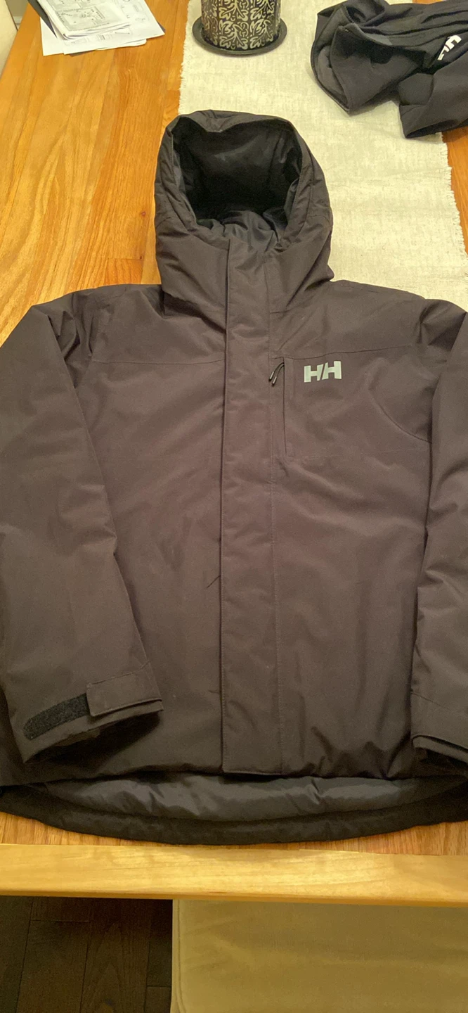 Helly Hansen Winter Jacket - Black size large men’s
