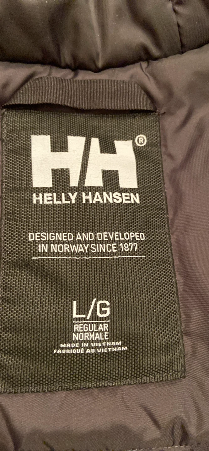 Helly Hansen Winter Jacket - Black size large men’s - photo 4