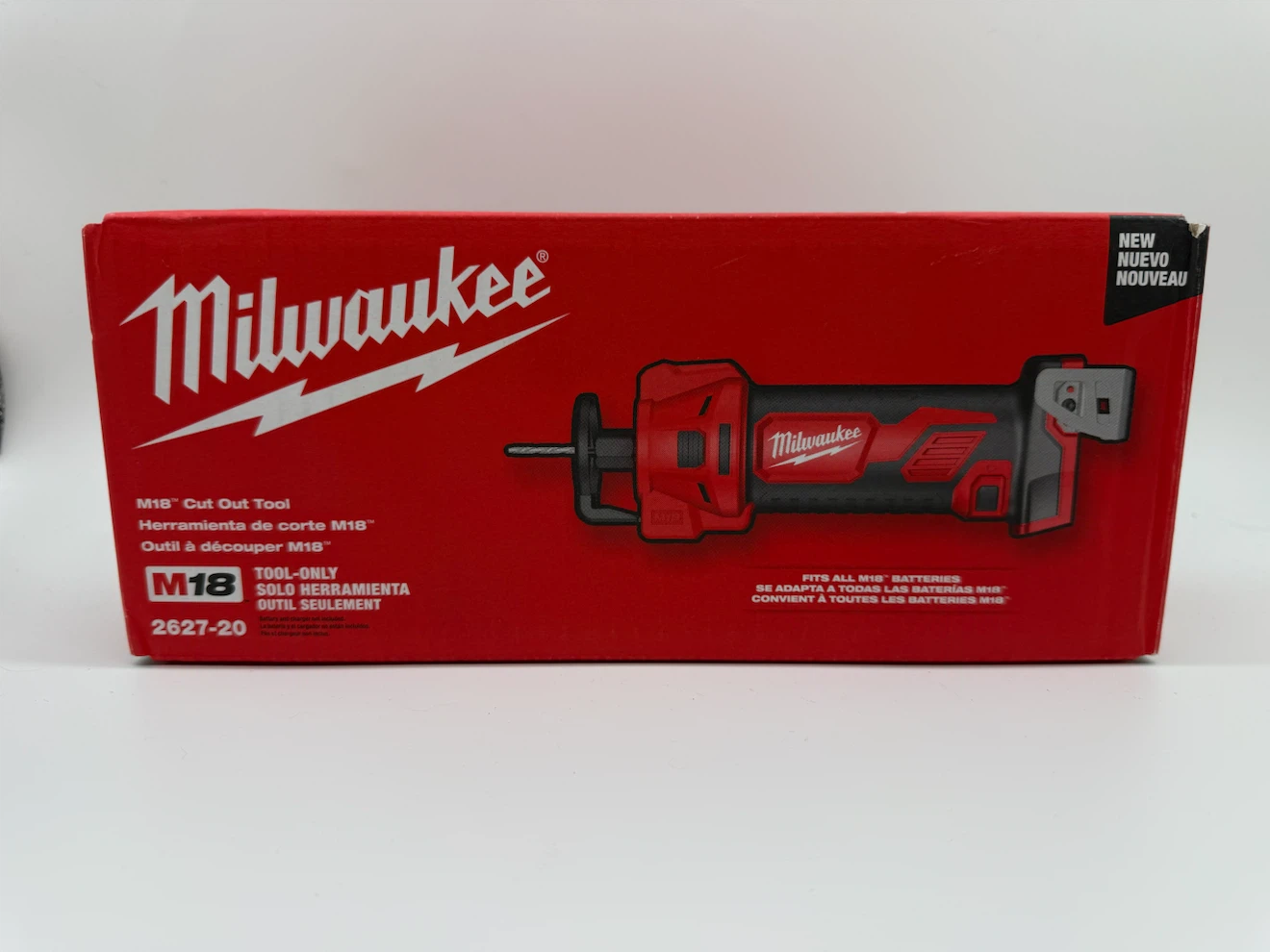 Milwaukee M18 Lithium-Ion Cordless Drywall Cut Out Tool 2627-20 - photo 2