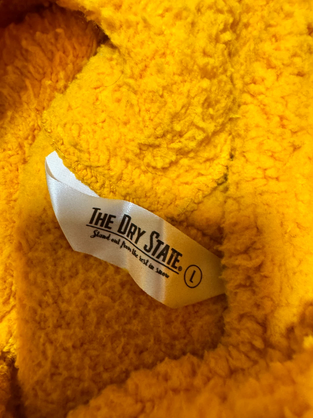 The Dry State Yellow Sherpa Hoodie - photo 2