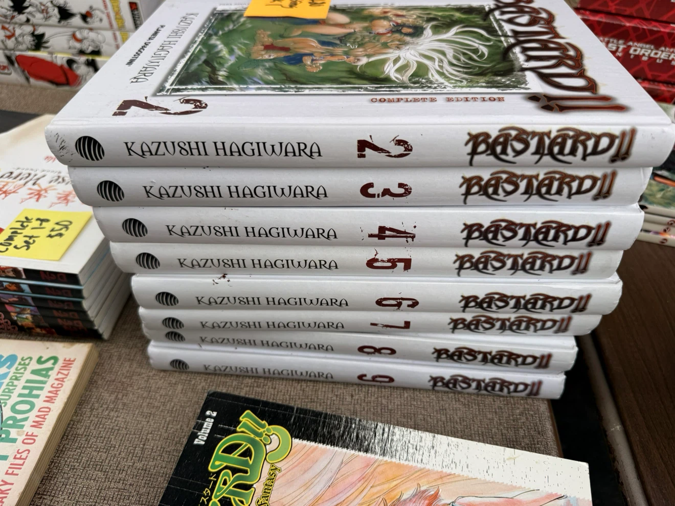 Hellsing Manga Set Volumes 1-9