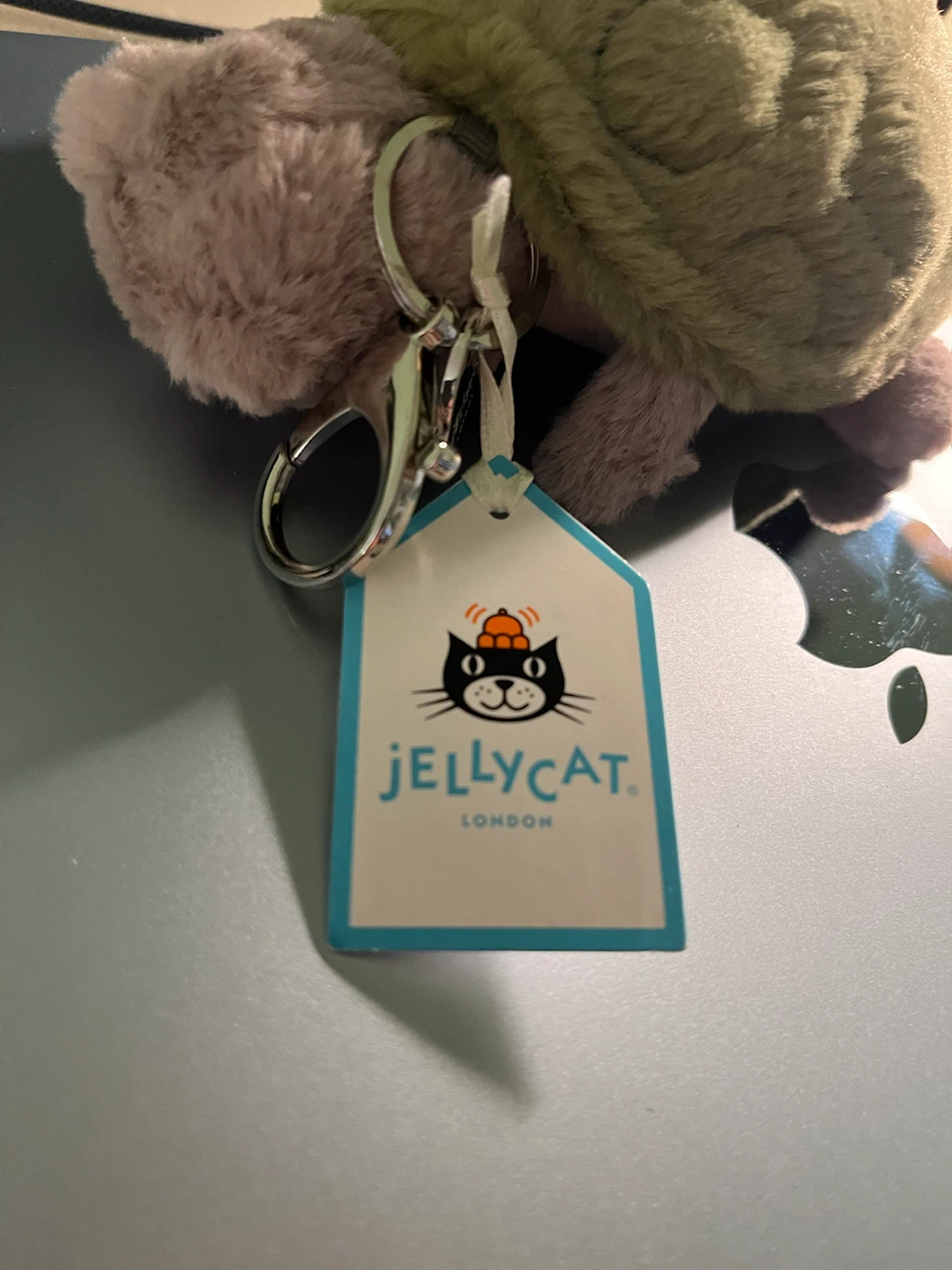 Jellycat Timmy the turtle keychain - photo 2