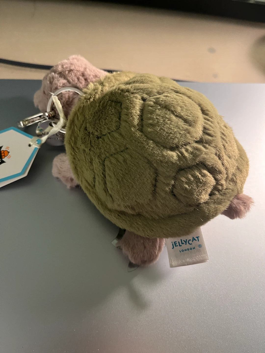 Jellycat Timmy the turtle keychain - photo 3