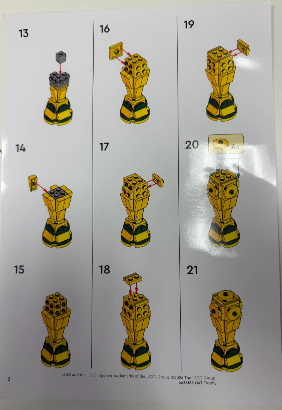 LEGO FIFA Cup Building Set - photo 4