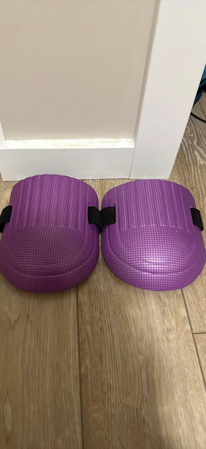 Purple Foam Knee Pads
