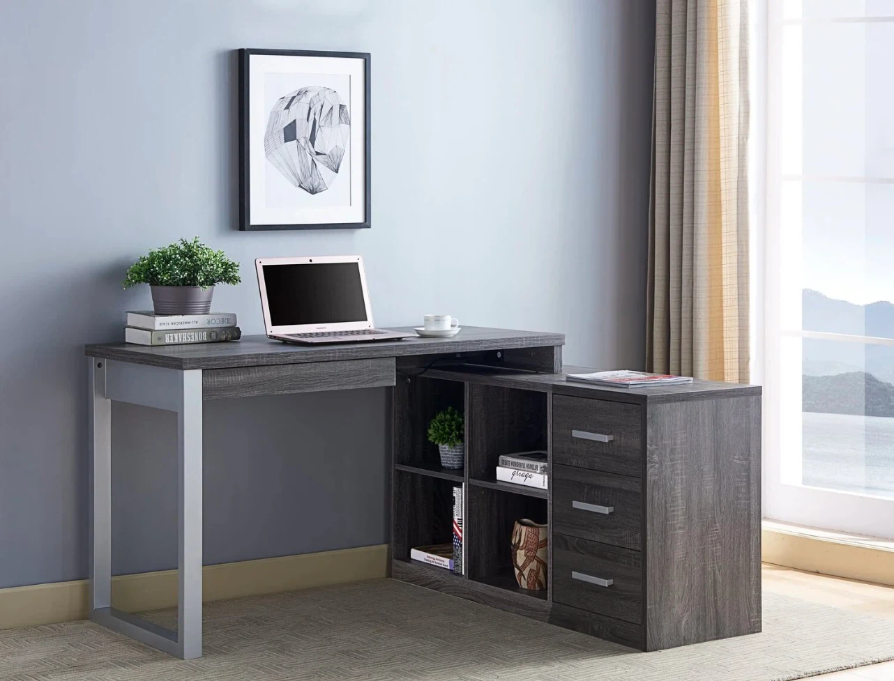 Corner Office Desk - photo 5