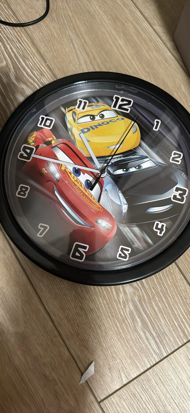 Disney Pixar Cars Wall Clock