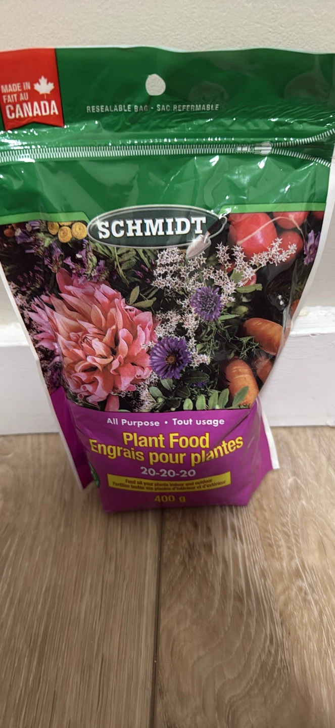 Schmidt All Purpose Plant Food 20-20-20