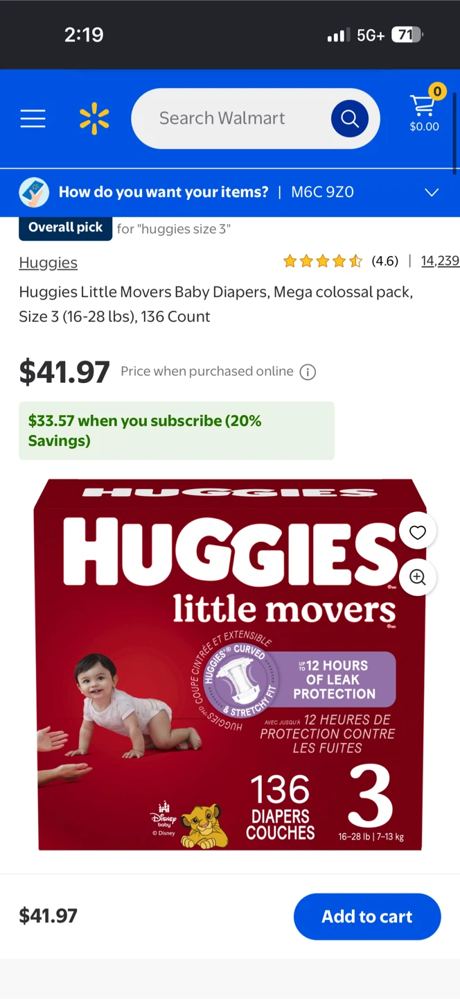 Huggies Little Movers Diapers Size 3, 136 Count - photo 2