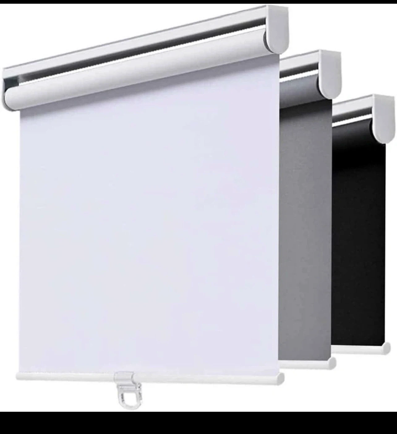New White Blackout Roller Blind