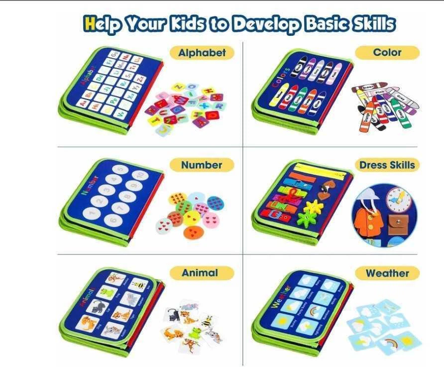 Dinosaur Toddler Busy Board - photo 2