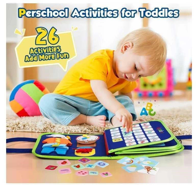 Dinosaur Toddler Busy Board - photo 3