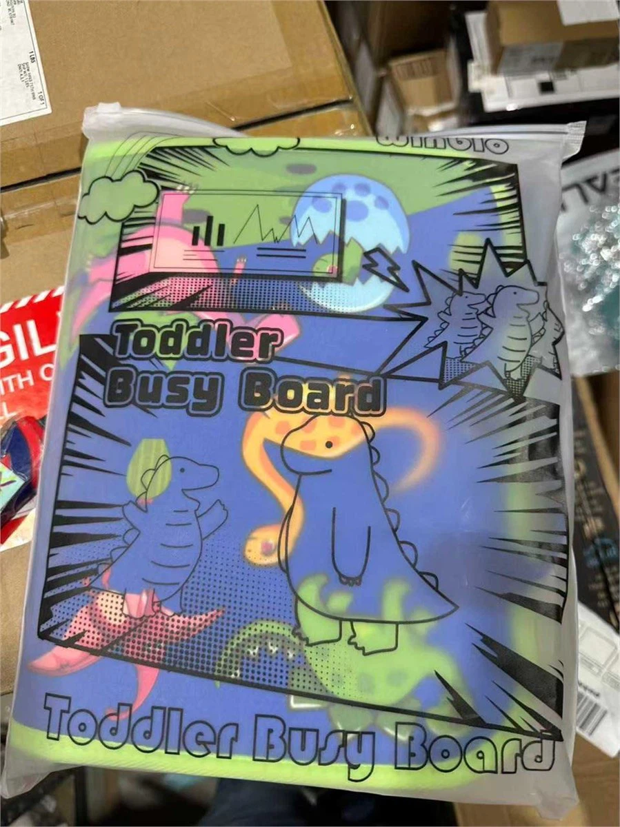 Dinosaur Toddler Busy Board - photo 5