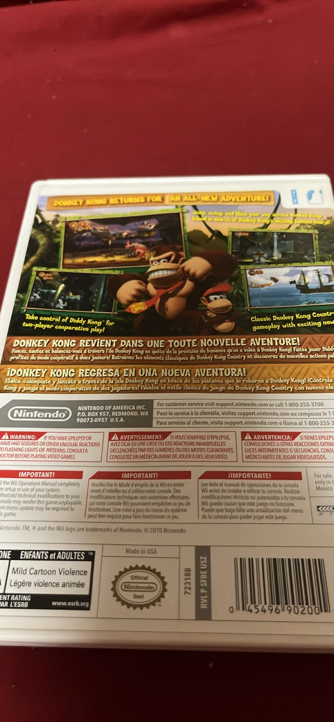 Donkey Kong Country Returns for Nintendo Wii - photo 2