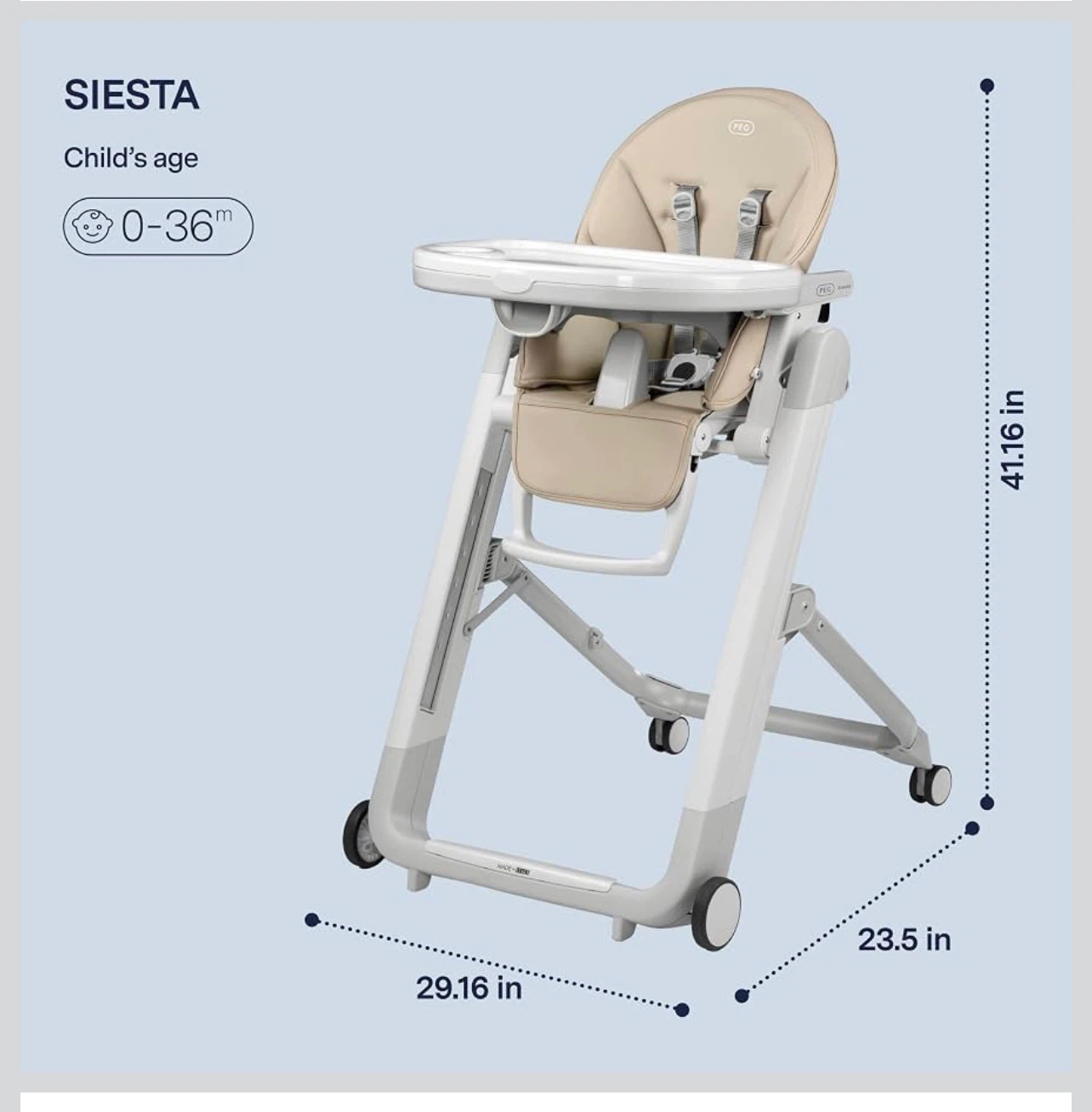 Peg Perego Siesta High Chair - photo 2