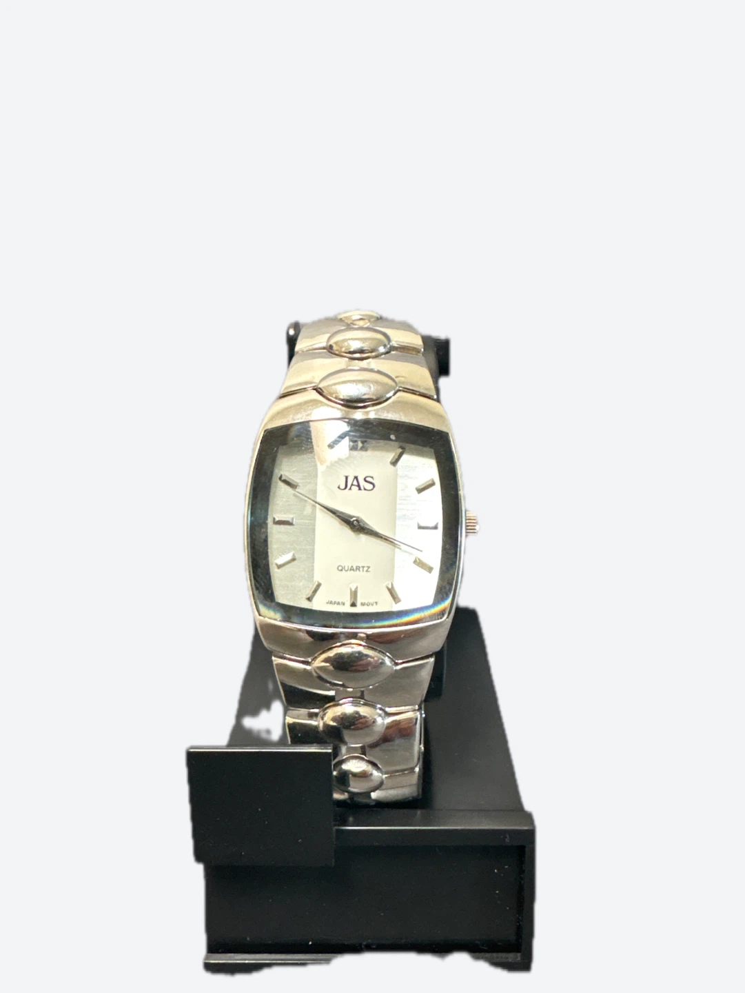 JAS Quartz Silver-Tone Watch