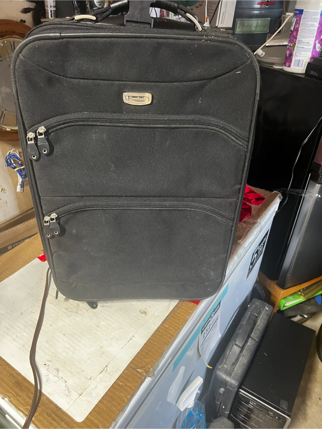 Samsonite Black Rolling Suitcase