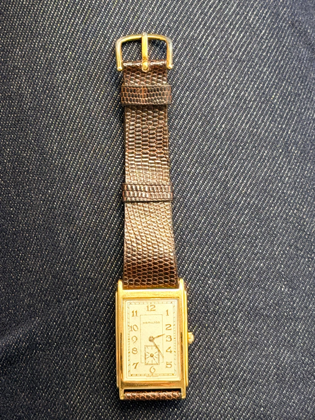 Hamilton Quartz Rectangular Watch