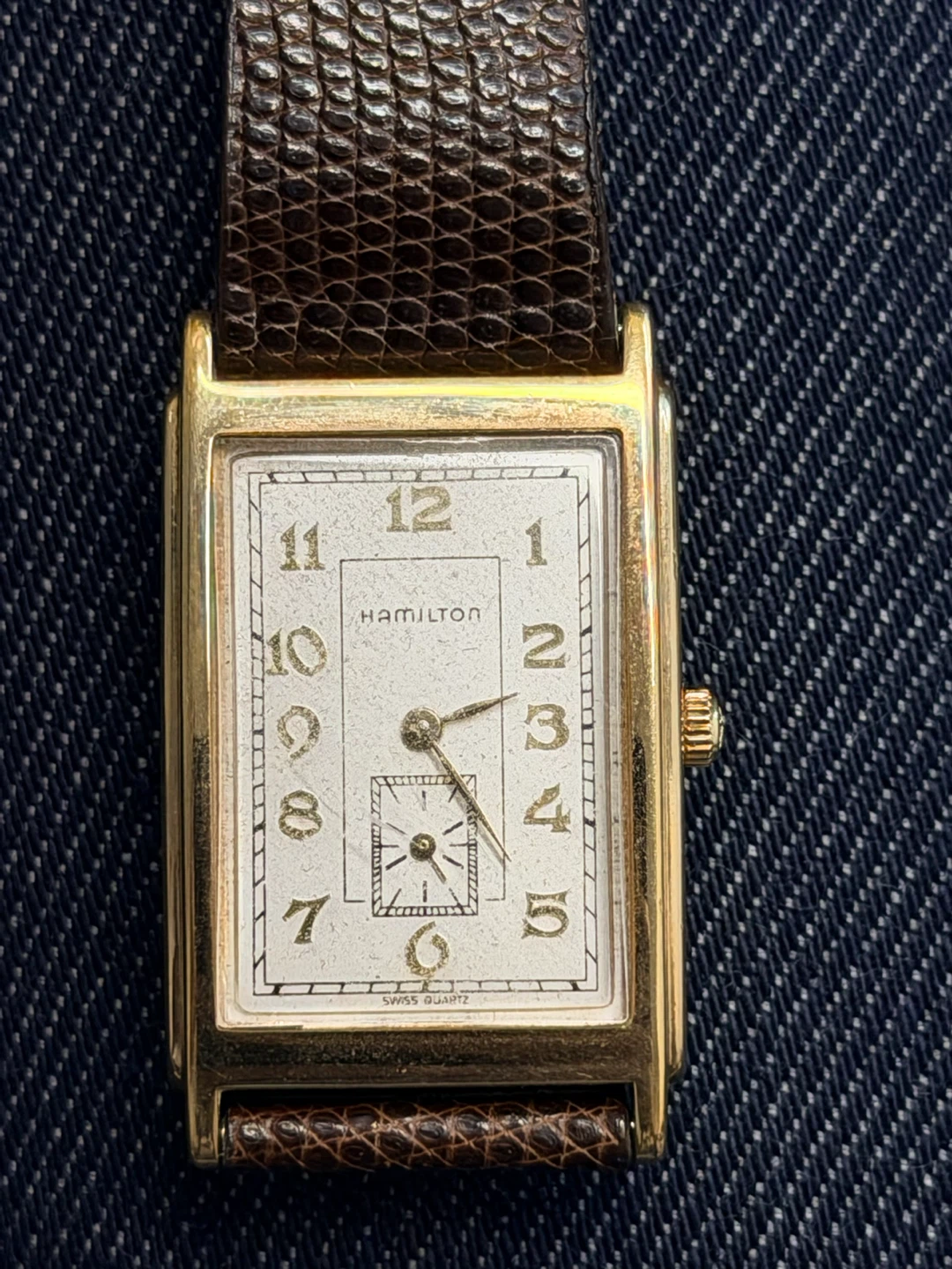Hamilton Quartz Rectangular Watch - photo 2