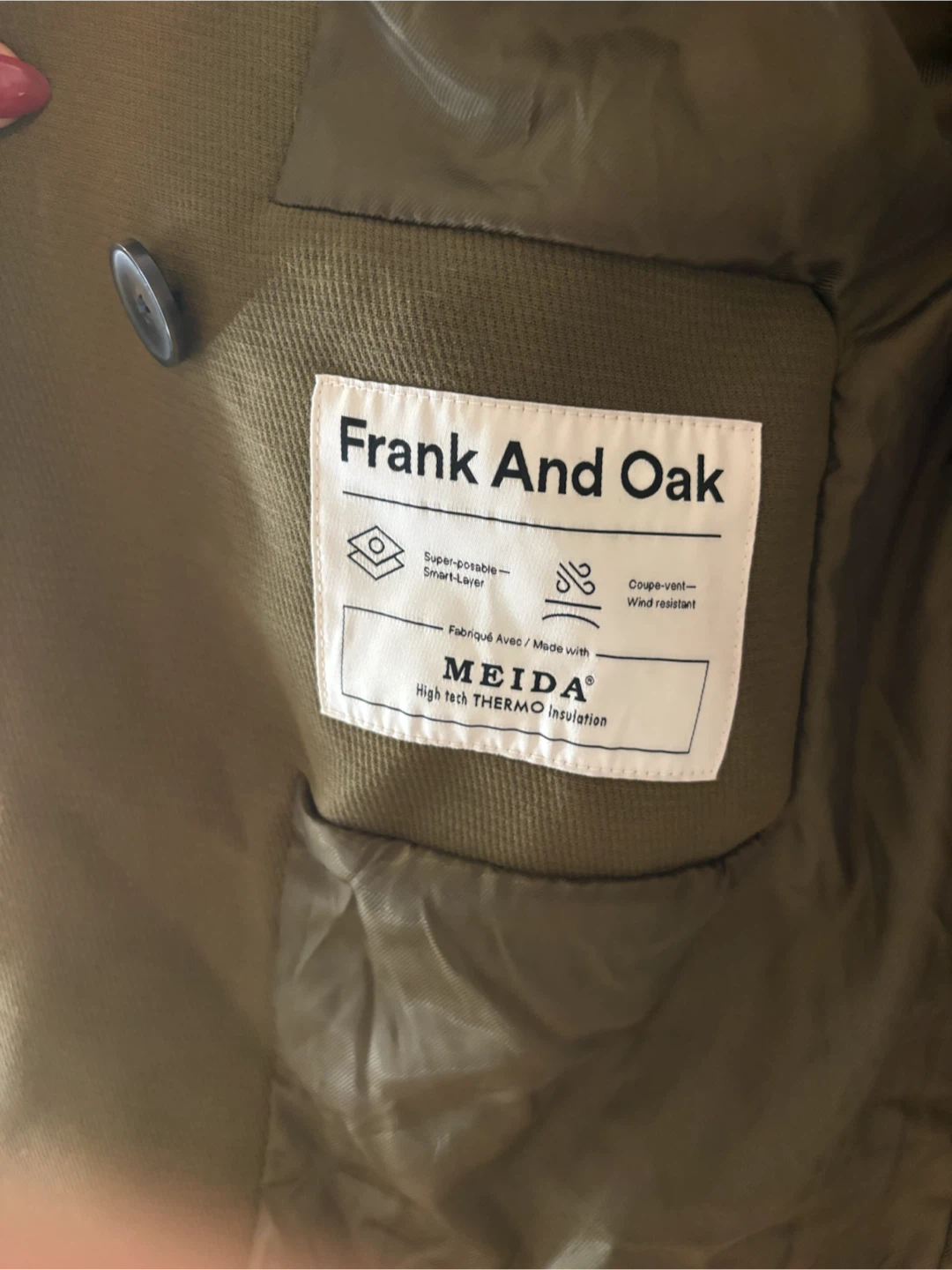 Frank and Oak fall coat - photo 5